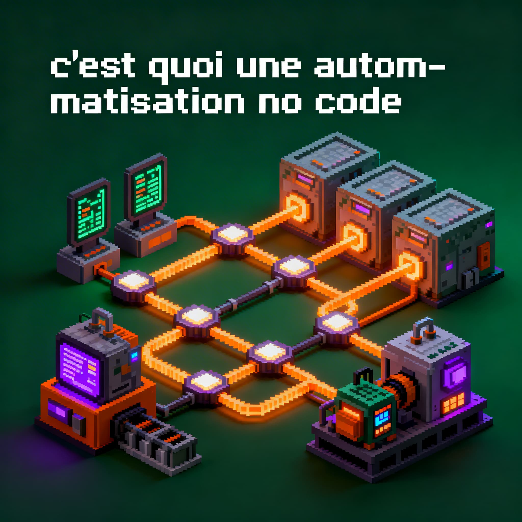 Illustration de l'article : C’est quoi une automatisation no code ? Guide complet pour débutants