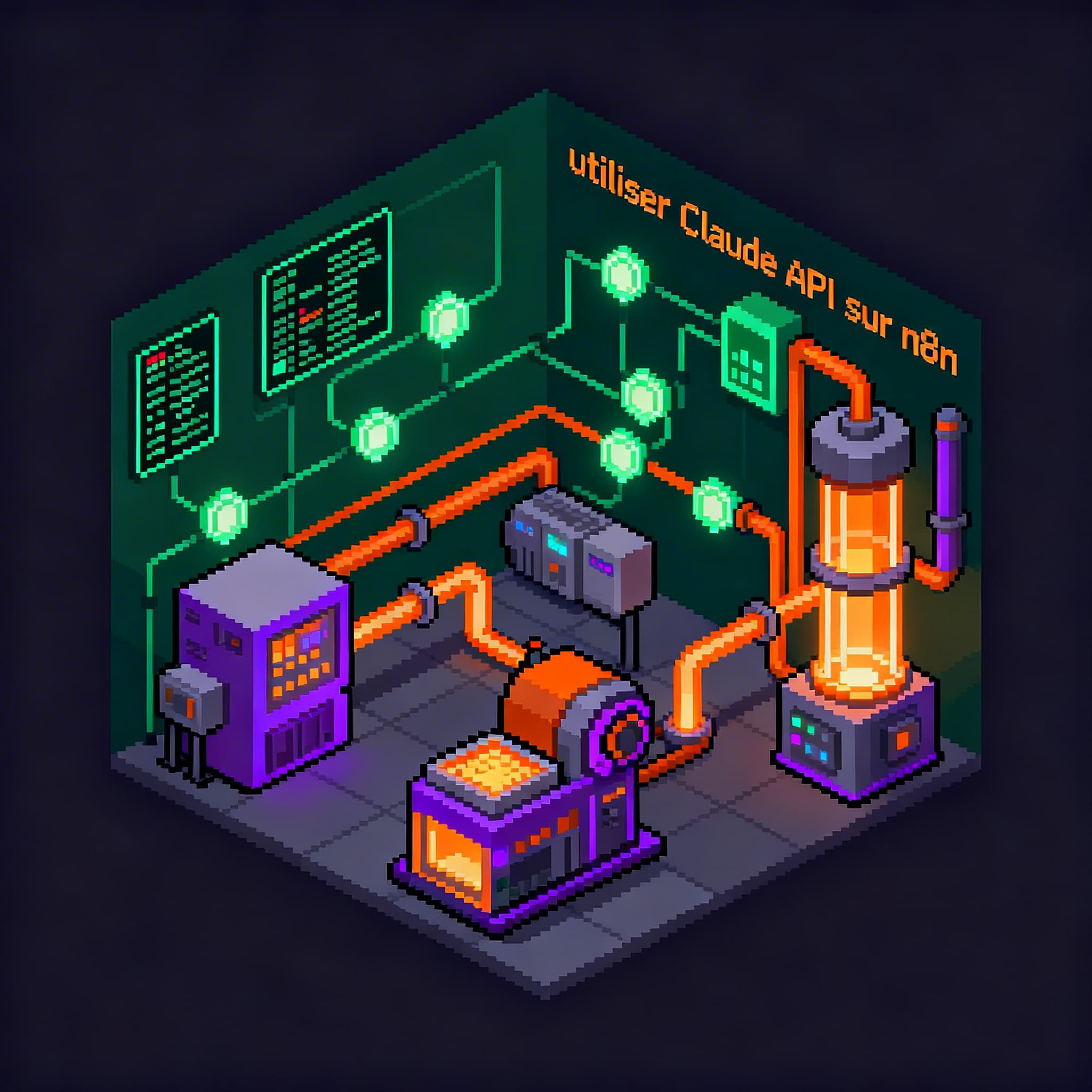 Illustration de l'article : Utiliser Claude API sur n8n : méthode pas à pas pour automatiser avec l’IA